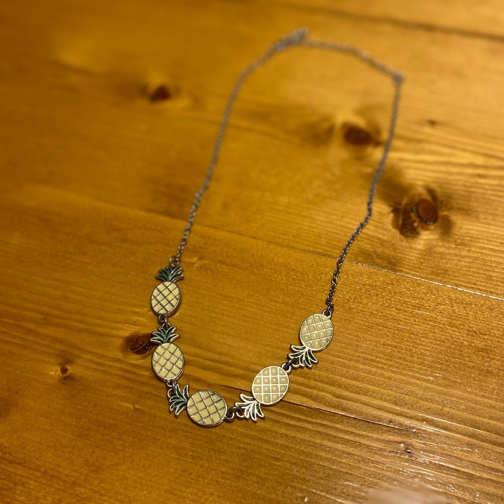 Francesca’s pineapple necklace